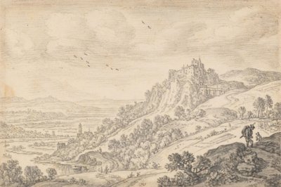 Eine Rheinphantasie: "bei Hamerstein" von Herman Saftleven