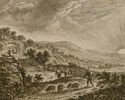 Der Schweinehirt von Herman Saftleven