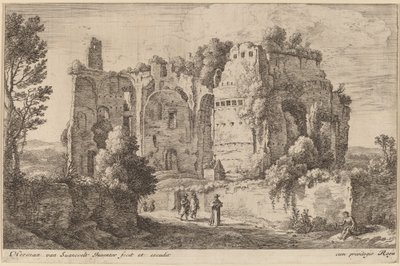 Landschaft mit dem Kardinal von Herman van Swanevelt
