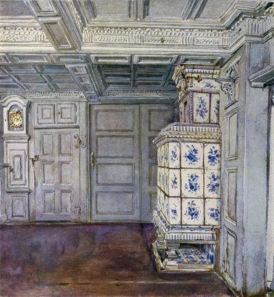Teil der Halle im Inselmann-Haus, Neuengamme, bei Hamburg von Hermann Haase