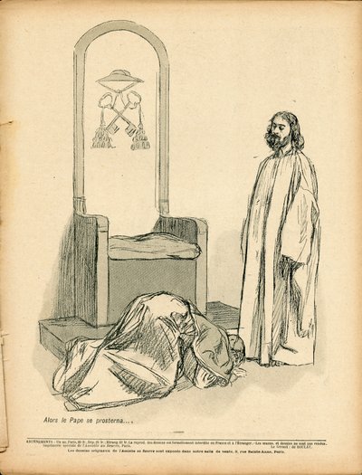 Der Butterteller, Nummer 143, Satirisch in Schwarz-Weiß von Hermann Vogel