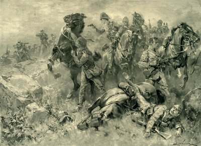 Missgeschick der Scots Greys bei Klippan, 18. Februar 1902, 1902 von Hermanus Willem Koekkoek