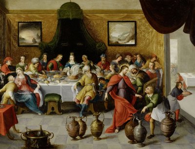 Hochzeit zu Kana von Hieronymous Francken III