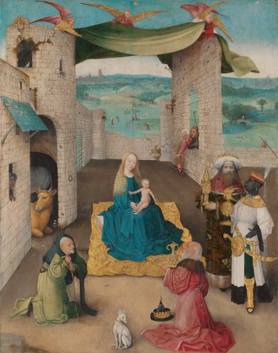 Die Anbetung der Könige von Hieronymus Bosch