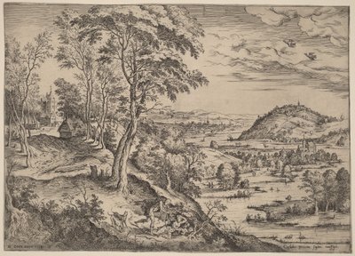 Cephalus und Procris von Hieronymus Cock