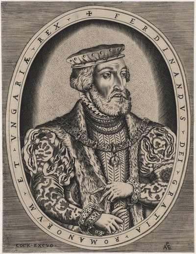 Ferdinand I., Römischer Kaiser von Hieronymus Cock