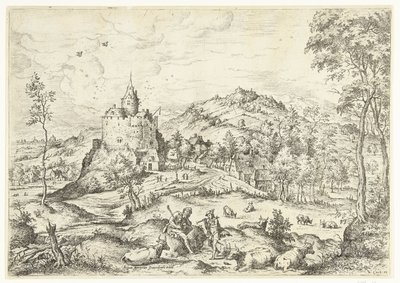 Merkur und Argus von Hieronymus Cock