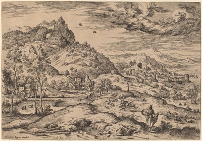 Merkur mit dem Kopf des Argus in der Hand von Hieronymus Cock