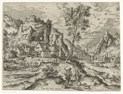 Tobias und der Engel von Hieronymus Cock