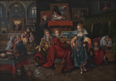 Das Gleichnis von den klugen und törichten Jungfrauen von Hieronymus Francken II