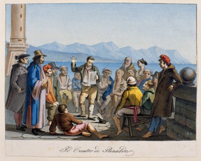 Der Sänger von Rinaldo von Hieronymus Hess