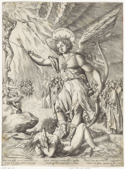 Die himmlische Liebe von Hieronymus Wierix