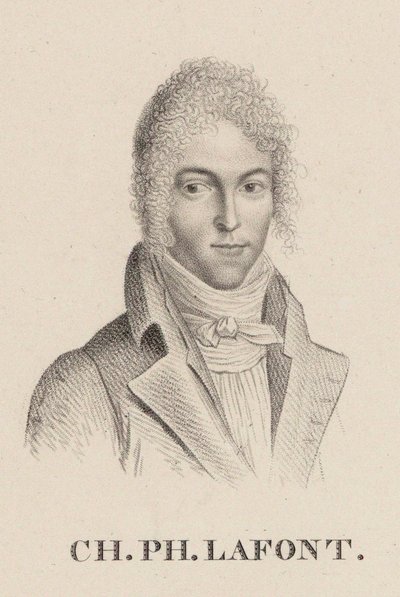 Porträt des Geigers und Komponisten Charles Philippe Lafont 1781-1839 von Hilaire Ledru