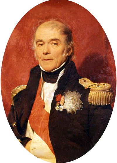 Porträt von Marschall Bertrand von Hippolyte (1797 1856) Delaroche