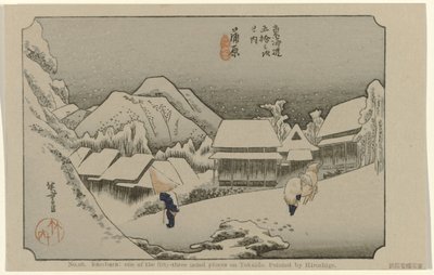 Kambara von Hiroshige (I) , Utagawa