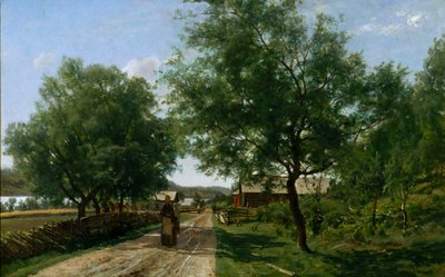 Eine Straße in Häme von Hjalmar Munsterhjelm