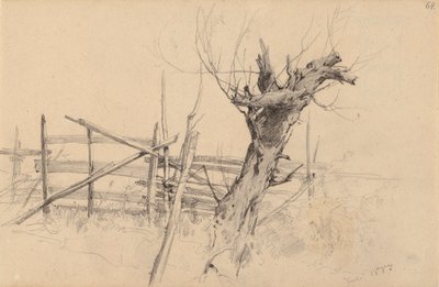 Ausgetrockneter Baumstamm von Hjalmar Munsterhjelm