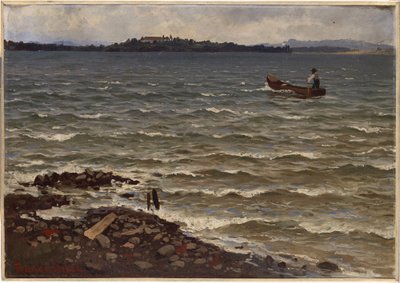 Landschaft, Fraueninsel von Hjalmar Munsterhjelm