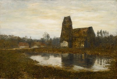 Kirche von Criqueboeuf, Normandie von Homer Dodge Martin