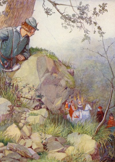 Robin Hood im Wald von Honor Charlotte Appleton