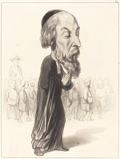 A. Fréd. Pierre Graf von Falloux von Honoré Daumier