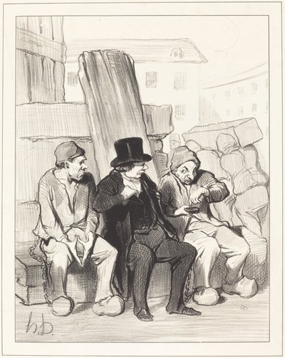 Also, mein Freund, mit zweiundzwanzig Jahren... von Honoré Daumier