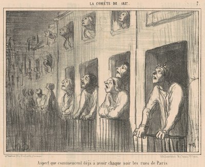 Aspekt, den sie bereits zu haben beginnen ... von Honoré Daumier