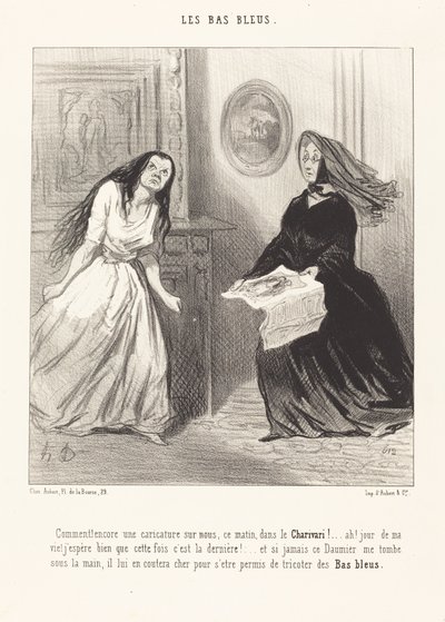 Was! Noch eine Karikatur über uns... von Honoré Daumier