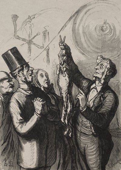 Weltausstellung: In zehn Minuten haben Sie ein Gibelotte und einen Hut von Honoré Daumier