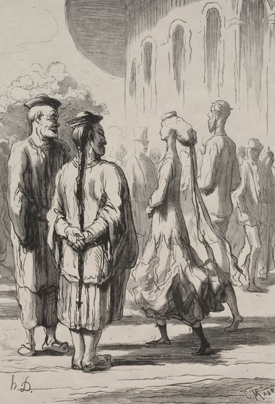 Weltausstellung: Wer sind die Chinesischsten von Honoré Daumier