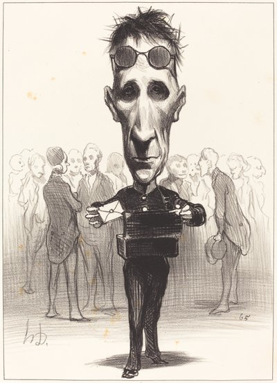 Félix Saint-Priest von Honoré Daumier