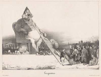 Gargantua von Honoré Daumier