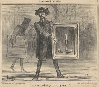 Sie haben mir das verweigert ... von Honoré Daumier