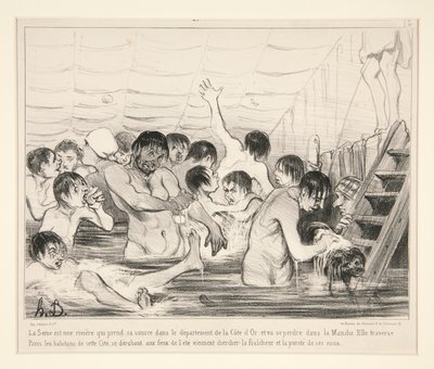 Die Seine ist ein Fluss, der seine Quelle im Departement Côte-d
