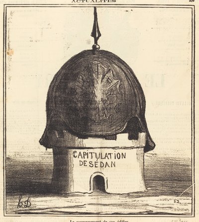 Die Krönung seines Werkes von Honoré Daumier