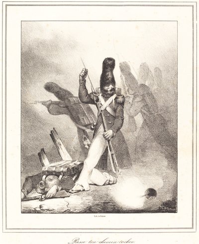 Geh deinen Weg, Schwein von Honoré Daumier