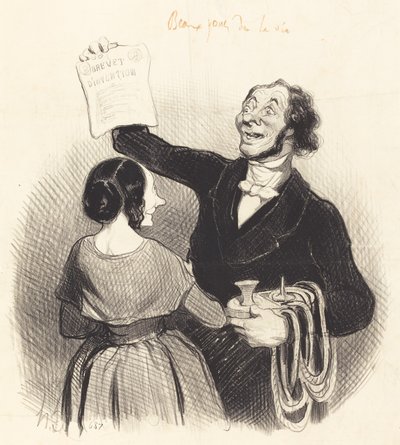 Ein großer Mann mehr von Honoré Daumier
