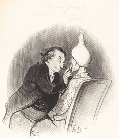 Ein glücklicher Fund von Honoré Daumier