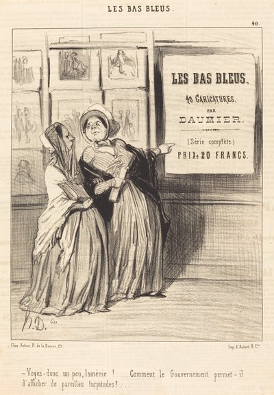 Voyez donc un peu, Isménie!... von Honoré Daumier