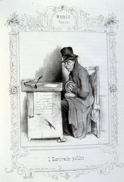 Illustrationen über Ideen und Legenden Philipon unter dem Titel Les Cent und Robert Macaire von Honoré Daumier