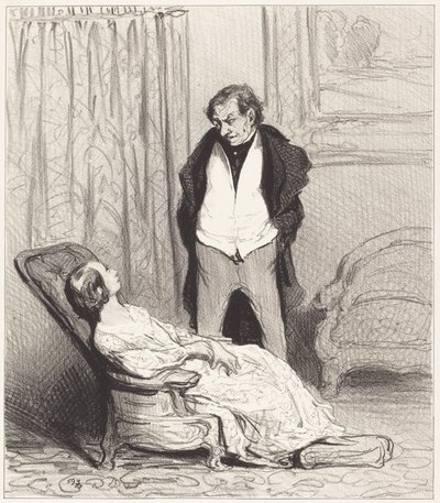 Karotte des Etuis von Honoré Daumier
