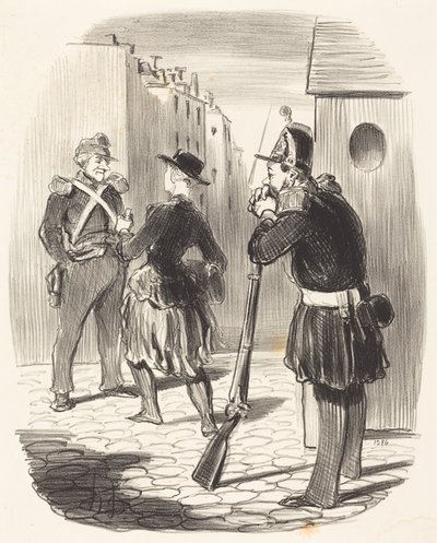 Dieser verdammte Pigochard... von Honoré Daumier