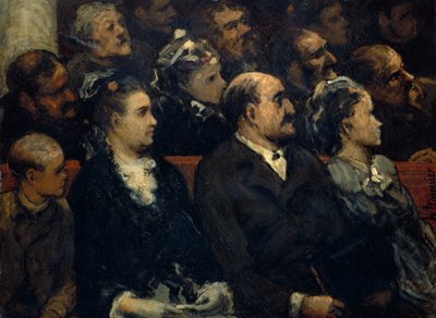 Französisches Theater von Honoré Daumier