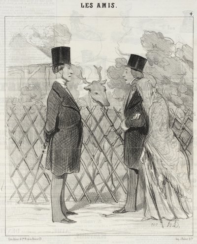 Madame Cabassol spaziert... von Honoré Daumier