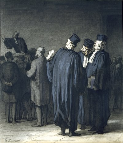 Die Anwälte von Honoré Daumier