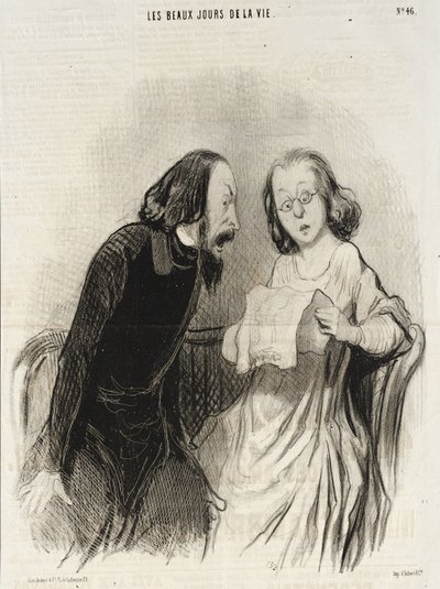 Ein lobender Artikel von Honoré Daumier