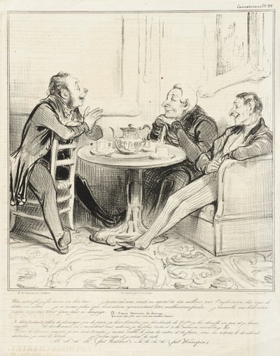 Ein anderes Mal machte ich wieder einen guten Streich... von Honoré Daumier