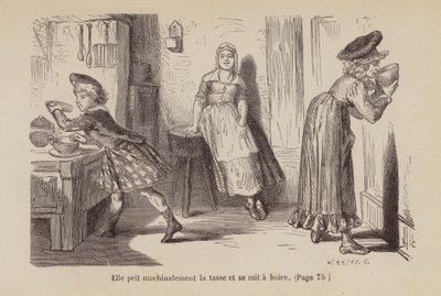 Illustration für Un Bon Petit Diable von Horace (after) Castelli