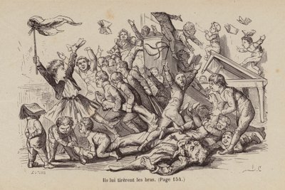 Illustration für Un Bon Petit Diable von Horace (after) Castelli