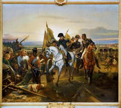 Schlacht bei Friedland, gewonnen von Kaiser Napoleon I, am 14. Juni 1807 von Horace (after) Vernet